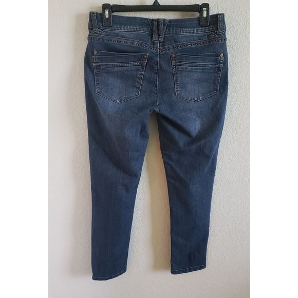 Democracy "Ab" technology Size 8 Slim Slight distressing Comfort Stretch - Picture 2 of 5